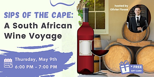 Imagem principal do evento Sips of the Cape: A South African Wine Voyage