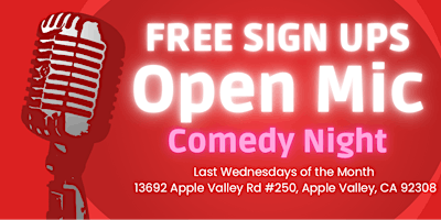 The Social HD PRESENTS "OPEN MIC COMEDY NIGHT" primary image