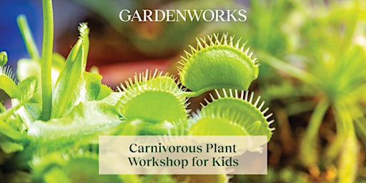 Imagen principal de Carnivorous Plant Workshop for Kids at GARDENWORKS Lougheed