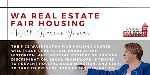 Hauptbild für WA Real Estate Fair Housing