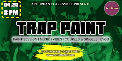 Imagem principal do evento Clarksville Trap Paint Party