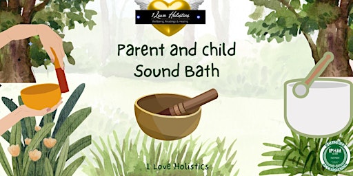 Imagem principal do evento Parent and Child Sound Bath (age 5-8)