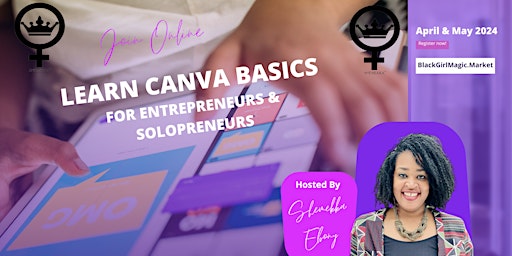 Imagen principal de Canva Basics for Busy Entrepreneurs & Solopreneurs