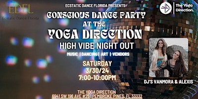 Conscious Dance Party at the Yoga Direction primary image