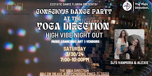 Primaire afbeelding van Conscious Dance Party at the Yoga Direction