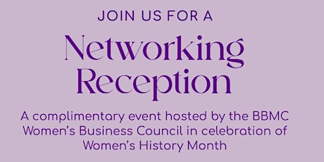 BBMC Women's Business Council Networking Reception