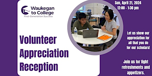 Volunteer Appreciation Reception primary image