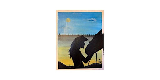 Primaire afbeelding van VA Equine Welfare Society Paint & Sip (TICKETS OPEN TO PUBLIC)