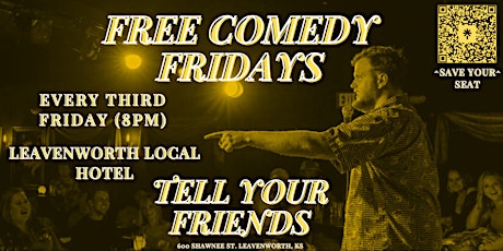 Free Comedy Fridays (Downtown Leavenworth)