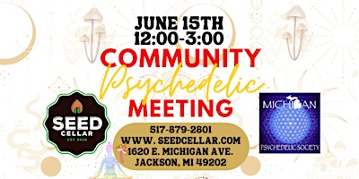 Imagem principal do evento June Community Psychedelic Meeting