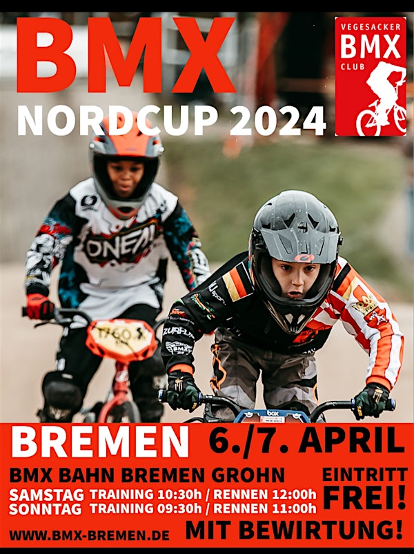 Camping zum BMX NordCup Wochenende Bremen, 05.-07. April 2024