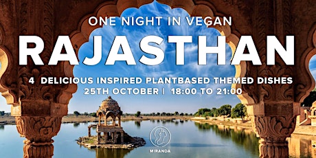 One Vegan Night in  Rajasthan