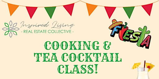 Imagen principal de Cooking & Tea Cocktail Virtual Class