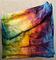 Primaire afbeelding van Sunday with Miss Lucy - Alcohol Ink Silk Scarf Design & Create Workshop