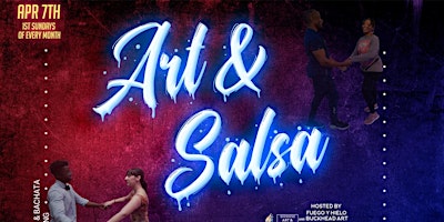 Primaire afbeelding van Cinco de Mayo "Art + Salsa" Dance Class + Social in Buckhead Art Gallery