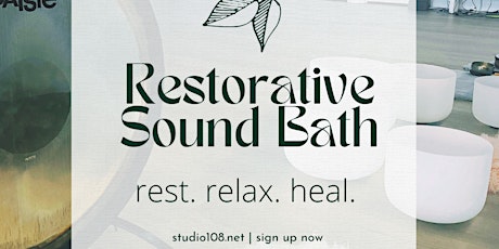 Restorative Sound Bath