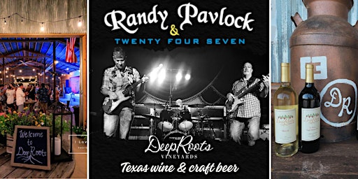 Imagem principal do evento Texas Original Heavy BLUES by Randy Pavlock--  great TX wine & craft beer!!