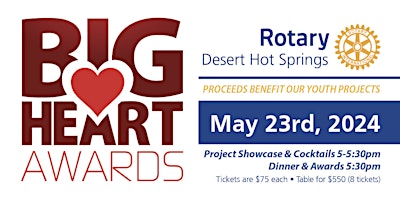 Imagem principal do evento 2024 Big Heart Awards