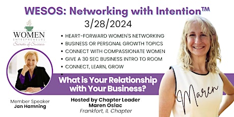 WESOS Frankfort: What is Your Relationship with Your Business?