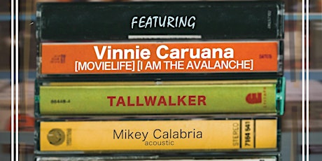 Vinnie Caruana of Movielife & I Am The Avalanche