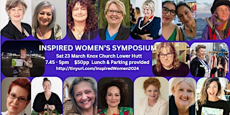 Join the FUN! INSPIRED WOMEN Sat 23 March LimitedTickets Only $50 BUY NOW! primary image