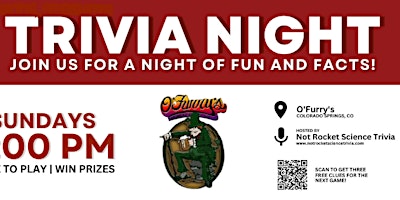 Imagen principal de O'Furry's Trivia Night