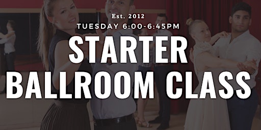 Hauptbild für [JUNE] Brand New Adult  Starter Ballroom and Latin Class