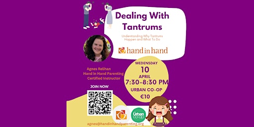 Immagine principale di Dealing With Tantrums - Hand In Hand Parenting 