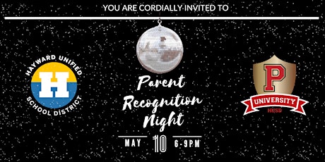 Parent Recognition Night - Disco Party