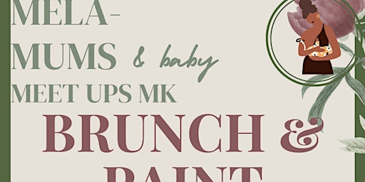 Imagen principal de Mela-Mums & baby group  Brunch & Paint