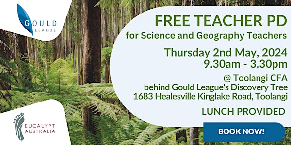 FREE Forest Teacher PD for Science and Geography Teachers by Gould League
