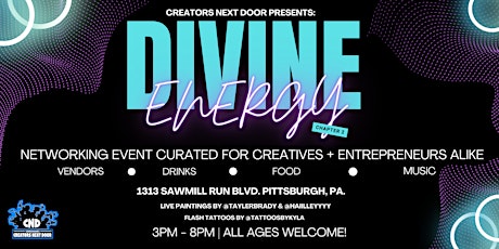 Divine Energy, Ch. 2 - Networking Event for Creatives + Entrepreneurs alike