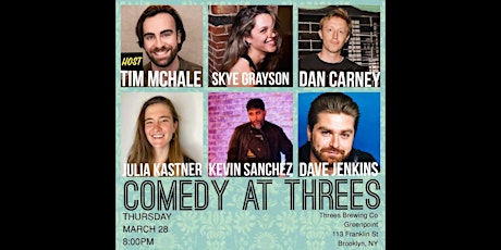 Dave Jenkins Presents: Comedy at Threes