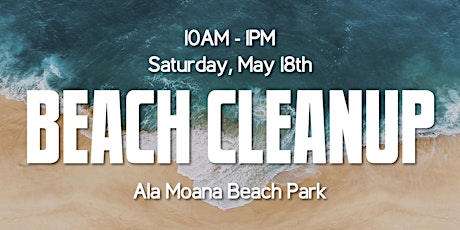 Ala Moana Beach Cleanup