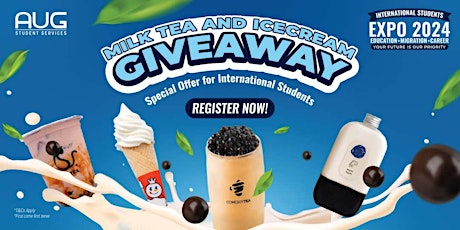 [AUG Brisbane] Milk Tea and Ice Cream Giveaway Season primary image