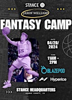 Primaire afbeelding van Jason Williams X Stance Fantasy Basketball Camp 2024