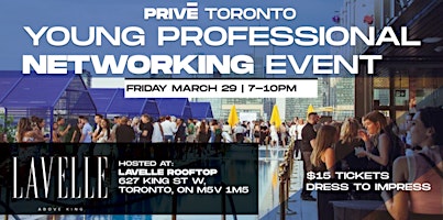Toronto's Trendiest Networking Event For Young Professionals  primärbild