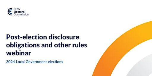 Hauptbild für Post-election disclosure obligations and other rules webinar
