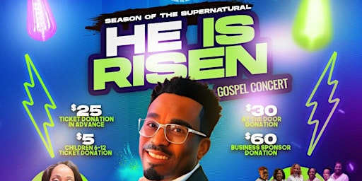 Primaire afbeelding van He Is Risen Gospel Concert