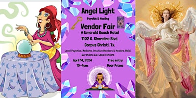 Imagem principal do evento Angel Light Psychic & Healing Fair