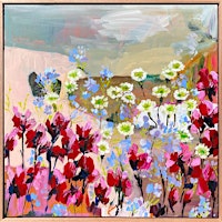 Primaire afbeelding van Find Me in the Flowers  Teen Acrylic Painting Workshop for 13 - 18 years