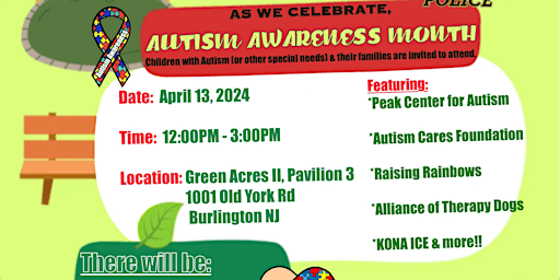 Picnic in the Park for Autism Awareness primary image