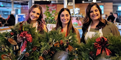 Imagem principal do evento Holiday Wreath Making Workshop at Berkley Beer 12-7-24