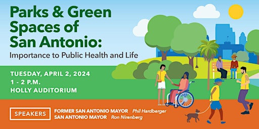 Image principale de Parks and Green Spaces of San Antonio: Importance to Public Health and Life