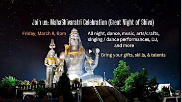 Imagem principal do evento Kirtan (Devotional Chanting) Social at MahaShivaratri Celebration All Night