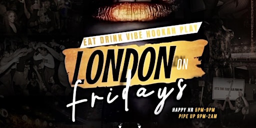 Imagem principal do evento London Lounge on Fridays