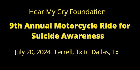 9th Annual Motorcycle Ride for Suicide Awareness