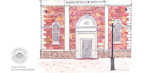 Imagem principal do evento Sketching Historic Buildings of Macclesfield with Bronwen Whyatt