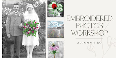 Imagem principal do evento Embroidery on Photos Workshop