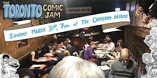 The March 31st Toronto Comic Jam primary image